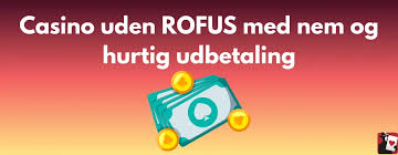 Casino Uden ROFUS med Lav Indbetaling