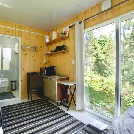 Tiny house in Muskoka whit Compact kitchenette