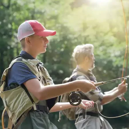 You can also fish for smallmouth bass from Lake Bernard